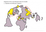Espaces et flux touristiques dans le monde