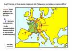 La France et les axes majeurs