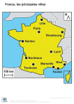 France : les principales villes
