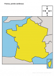 France (vierge) : points cardinaux
