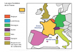 Les pays frontaliers de la France
