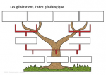 Les générations, l'arbre généalogique