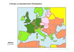 L'Europe : un important foyer d'immigration