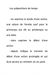Les prépositions de temps