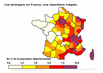 Les étrangers en France : une répartition inégale