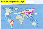 Situation de quelques pays