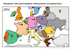 Situation des principales métropoles européennes