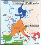 Invasions des VIIIe et IXe siecles