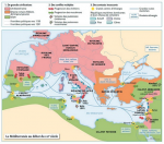 La Méditerranée au début du XIIe siècle