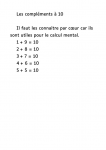 Les compléments à 10