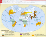 Les grands types d'agriculture dans le monde